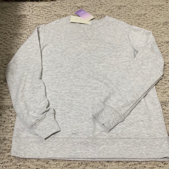 stars above Tops - NWT grey loungewear sweatshirt